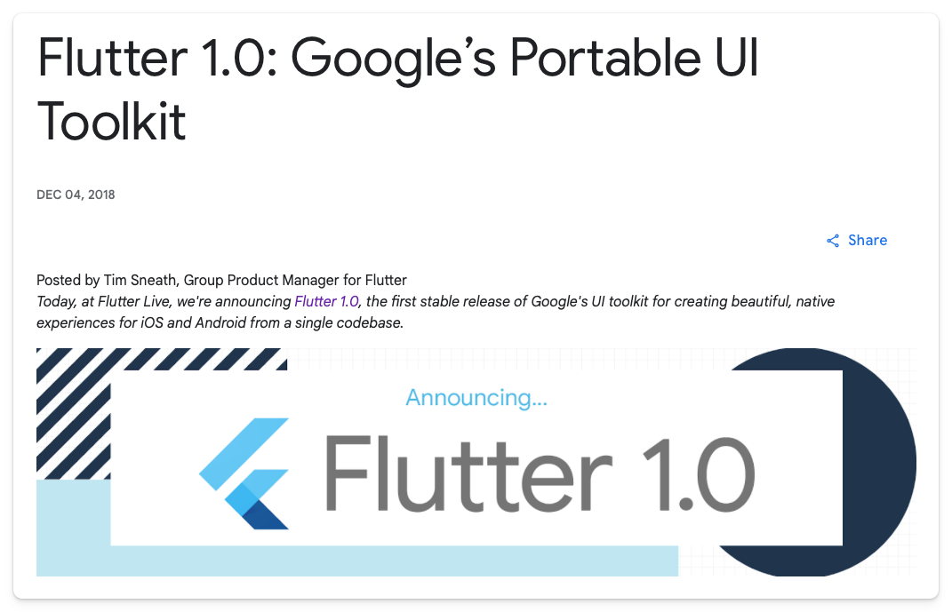 Flutter documentation showing mixed community reactions to the new architecture guidelines