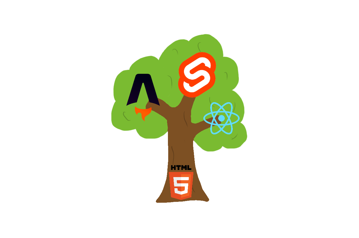 HTML at the base of tree