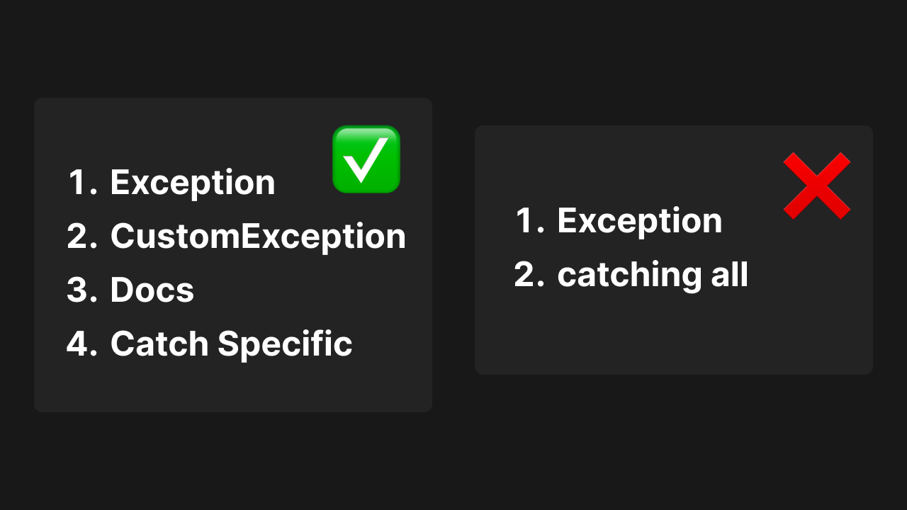 Dart Exception Handling